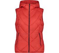 CMP - Woman Vest Fix Hood, Woman, Campari, 38