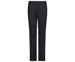 CMP - Women's 4-Way Stretch Zip Off Pant - Pantalon convertible - 34 - antracite