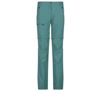 CMP - Women's 4-Way Stretch Zip Off Pant - Pantalon convertible - 46 - agave