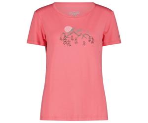 CMP - Women's Bomboo T-Shirt - T-shirt - 34 - coral