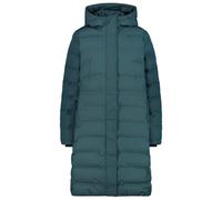 CMP - Women's Down Coat Fix Hood - Manteau - 46 - trek green