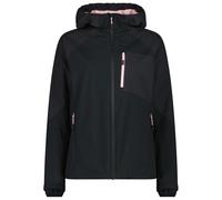 Veste à capuche CMP Fix Hood HighLoft noir rose pastel femme - M