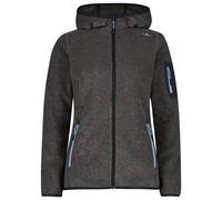 CMP - Women's Jacket Fix Hood 3H19826A - Veste polaire - 46 - antracite / cool blue