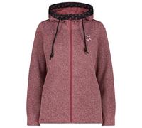 CMP - Women's Jacket Fix Hood Jacquard Knitted 35H1656 - Veste polaire - 36 - peony