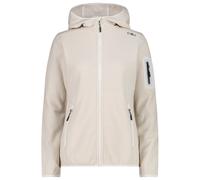 CMP - Women's Jacket Fix Hood Jacquard Knitted 3H19826 - Veste polaire - 40 - b co gesso / vaniglia