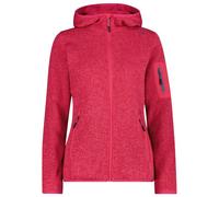 CMP - Women's Jacket Fix Hood Jacquard Knitted 3H19826 - Veste polaire - 42 - magenta / lighter