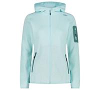 CMP - Women's Jacket Fix Hood Jacquard Knitted 3H19826 - Veste polaire - 42 - opale / bianco