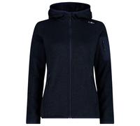 CMP - Women's Jacket Fix Hood Jacquard Knitted 3H19826 - Veste polaire - 50 - b blue