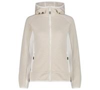 CMP - Women's Jacket Fix Hood Jacquard Knitted - Veste polaire - 48 - b co gesso / vaniglia