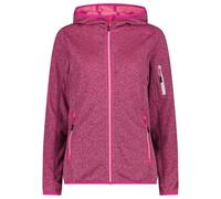 CMP - Women's Jacket Fix Hood Knitted + Mesh - Veste polaire - 34 - festival / bubblegum