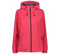 CMP - Women's Jacket Fix Hood with Pack Pocket - Veste imperméable - 34 - fragola