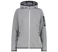 CMP - Women's Jacket Fix Hood with Sleeve Pocket - Veste polaire - 44 - bianco / graffite