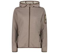 CMP - Women's Jacket Fix Hood with Sleeve Pocket - Veste polaire - 44 - toffee / cream