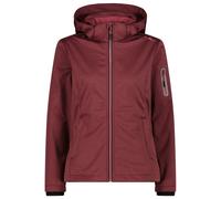CMP - Women's Jacket Zip Hood Melange Softshell - Veste softshell - 34 - peony melange