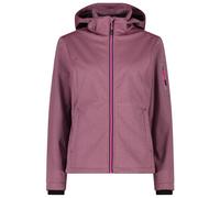 CMP - Women's Jacket Zip Hood Melange Softshell - Veste softshell - 50 - bubblegum melange