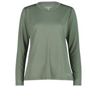 CMP - Women's L/S Jacquard T-Shirt - T-shirt technique - 40 - avocado