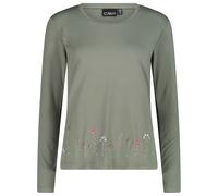 CMP - Women's L/S T-Shirt - T-shirt technique - 46 - avocado