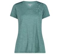 CMP - Women's Light Melange T-Shirt - T-shirt technique - 36 - agave melange