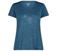 CMP - Women's Light Melange T-Shirt - T-shirt technique - 38 - night melange