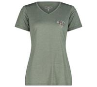 CMP - Women's Light Melange T-Shirt - T-shirt technique - 42 - avocado melange