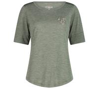 CMP - Women's Light Melange T-Shirt - T-shirt technique - 46 - avocado melange