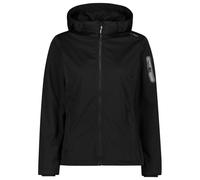 CMP - Women's Light Softshell Jacket Zip Hood - Veste softshell - 40 - nero
