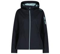 CMP - Women's Light Softshell Jacket Zip Hood - Veste softshell - 44 - antracite / opale