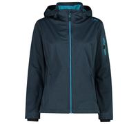 CMP - Women's Light Softshell Jacket Zip Hood - Veste softshell - 46 - night melange