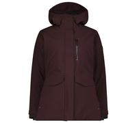 CMP - Women's Long Jacket Fix Hood 36W0686 - Veste d'hiver - 42 - black berry