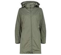 CMP - Women's Parka Zip Hood - Veste softshell - 34 - avocado