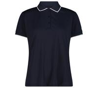 CMP - Women's Polo Stretch Piquet - Polo - 38 - black blue