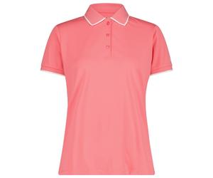 CMP - Women's Polo Stretch Piquet - Polo - 40 - coral