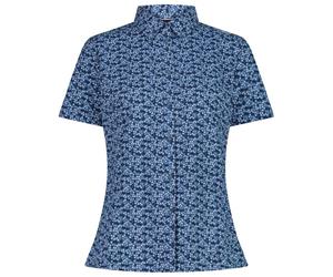 CMP - Women's Shortsleeve Shirt with Pattern - Chemisier - 34 - space / sky blue
