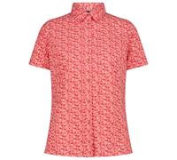 CMP - Women's Shortsleeve Shirt with Pattern - Chemisier - 38 - coral