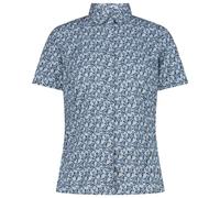 CMP - Women's Shortsleeve Shirt with Pattern - Chemisier - 42 - sky blue / space