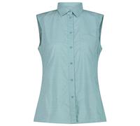 CMP - Women's Sleeveless Shirt - Chemisier - 48 - lagoon / off white