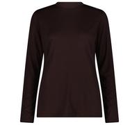 CMP - Women's T-Shirt 36N1926 - Haut manches longues en mérinos - 48 - black berry
