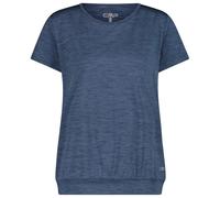 CMP - Women's T-Shirt Round Neck - T-shirt technique - 38 - b blue melange