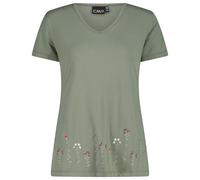 CMP - Women's T-Shirt V-Neck - T-shirt technique - 36 - avocado