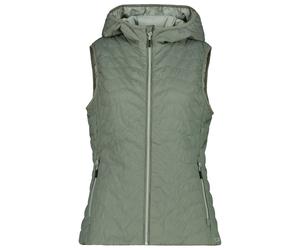CMP - Women's Vest Fix Hood - Gilet synthétique - 34 - avocado