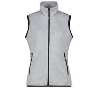 CMP - Women's Vest Jacquard Knitted - Polaire sans manches - 50 - alluminio / antracite