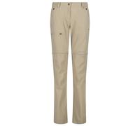CMP - Women's Zip Off Pant 4-Way Stretch - Pantalon convertible - 36 - sand