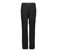 CMP Campagnolo Pantalon femme Zip-off extensible Noir Taille 42 EU