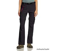 CMP Zipp Pantalon Convertible Femme Gris Gris/Campari D34