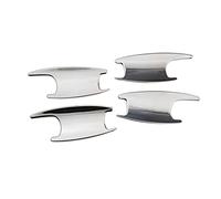 CMQA Coque de poignée de Porte de Voiture Garniture Couverture Poignée Porte Extérieure Voiture LHD pour Mercedes pour Benz A C E GLC Classe W177 W213 W205 X253 Autocollant de poignée de Porte