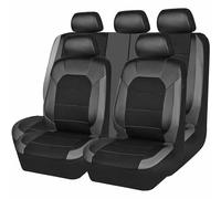 CMQISHAN Housses de Siège de Voiture pour Dacia Duster III 2024, 9 Pcs Respirant Nonslip Housse de Siège Voiture, Accessoire Voiture,Grey