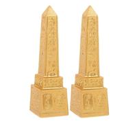 CMQTHINGS Statue décorative Figurines de Tour égyptienne, Statues Monuments l'egypte Ancienne, décor Bureau avec Design hiéroglyphique Figurine