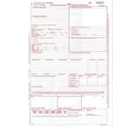 CMR Lettre de voiture internationale pour le transport routier, 25 exemplaires
