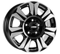 CMS C31-DB HEAVY DUTY diamond black 6.5Jx16 5x130 ET60