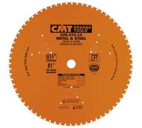 CMT Orange Tools Lame circulaire 226.072.14 pour PVC/bois HW 355x2,2/1,8x25,4 Z72 8° FWF